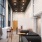 a room with chairs and tables